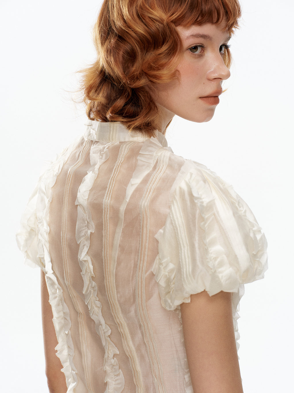 Puff sleeve top