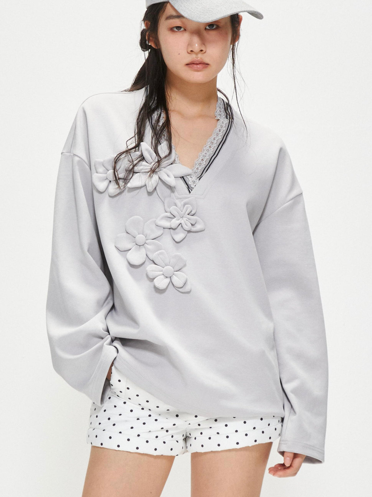 Floral sweatshirt