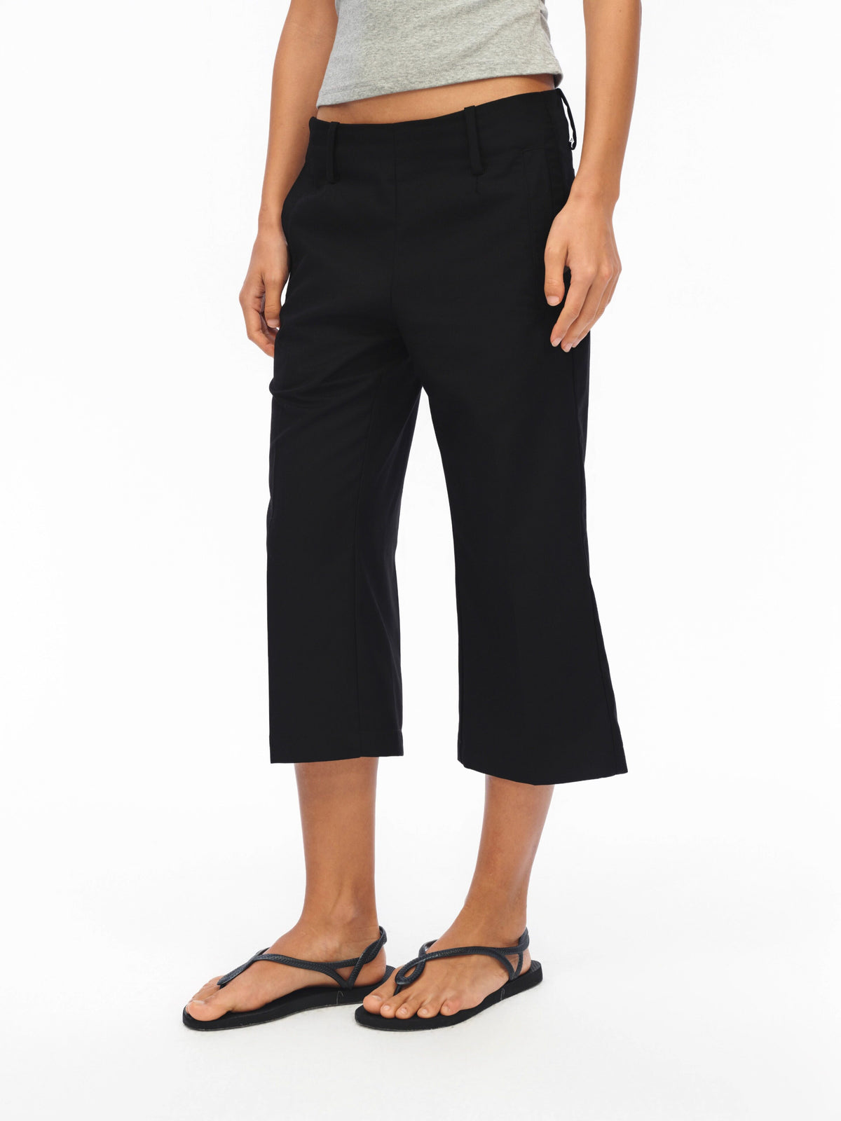 Classic Low-rise Bootcut Trousers