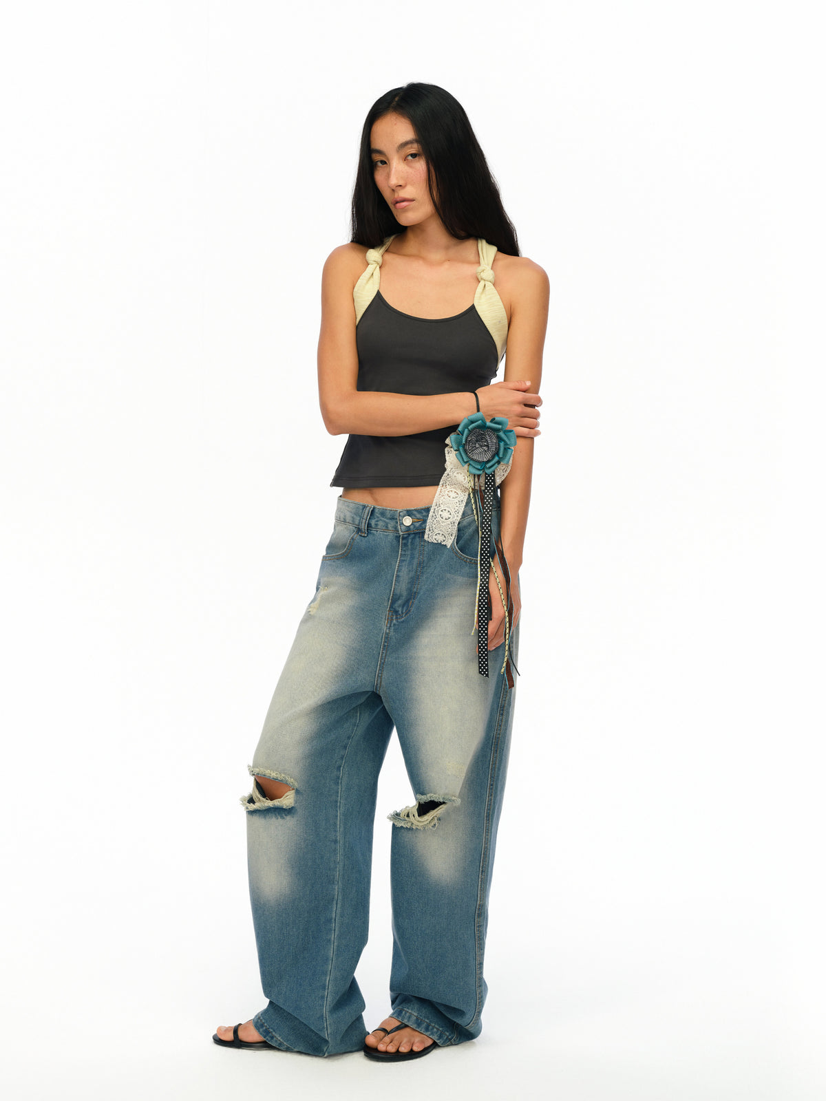 Yellow Cover Milk I-Tank Top
