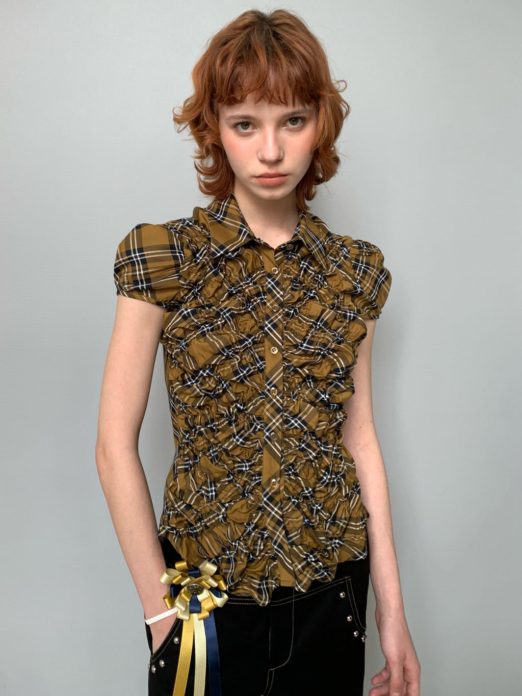 Puff sleeve shirt