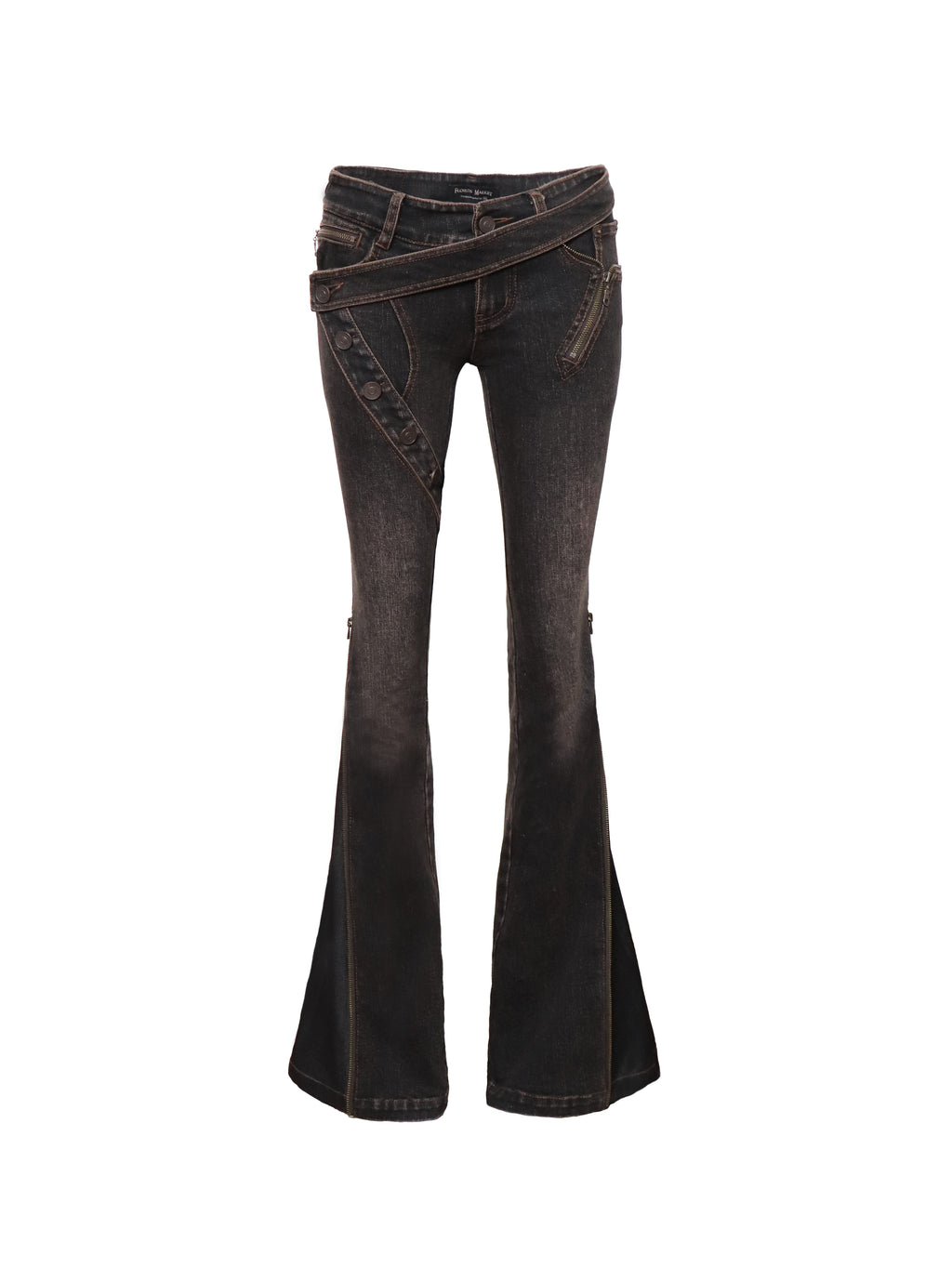 Crossover Bootcut Jeans