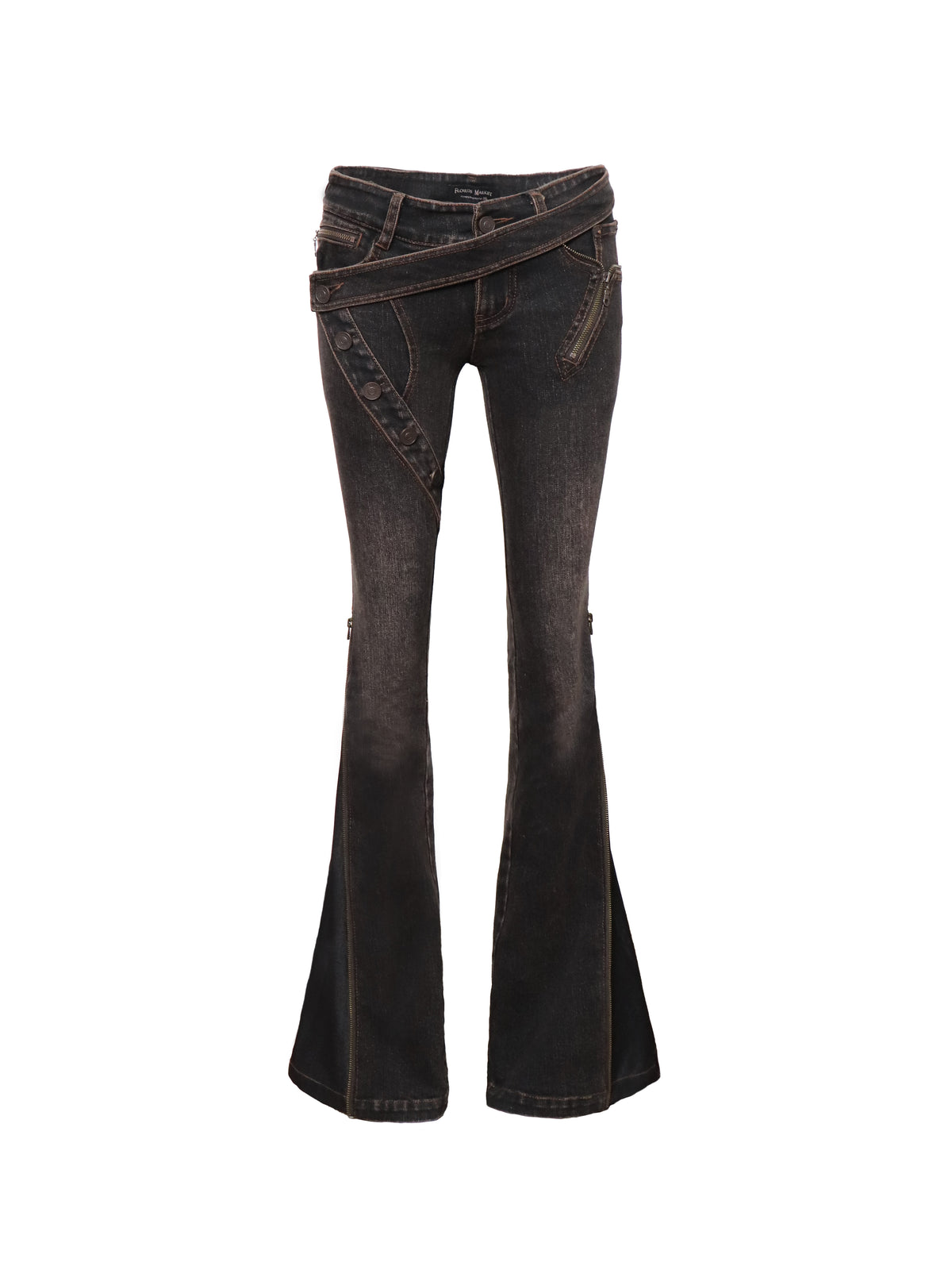 Crossover Bootcut Jeans