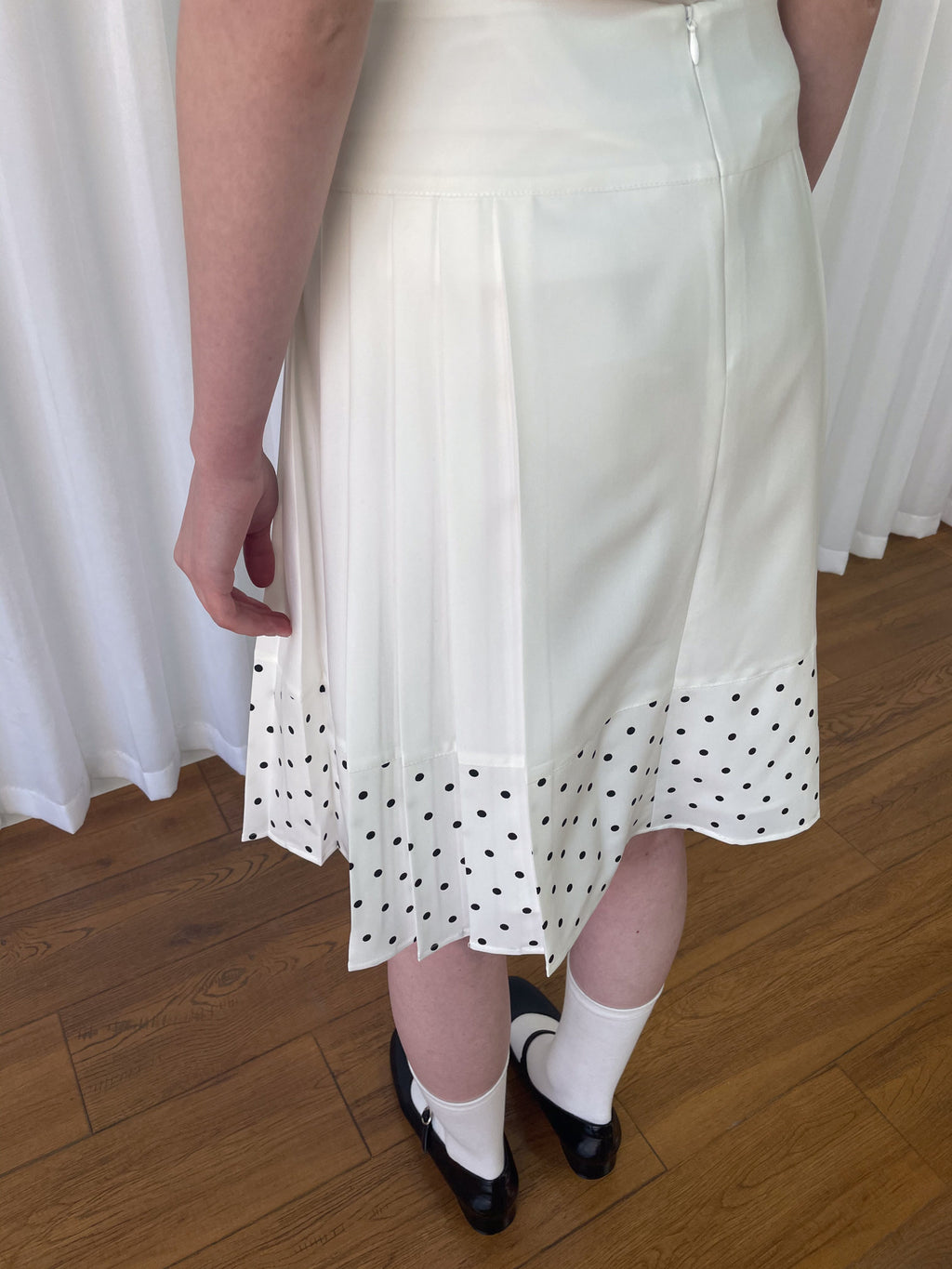 Polka dot medium skirt