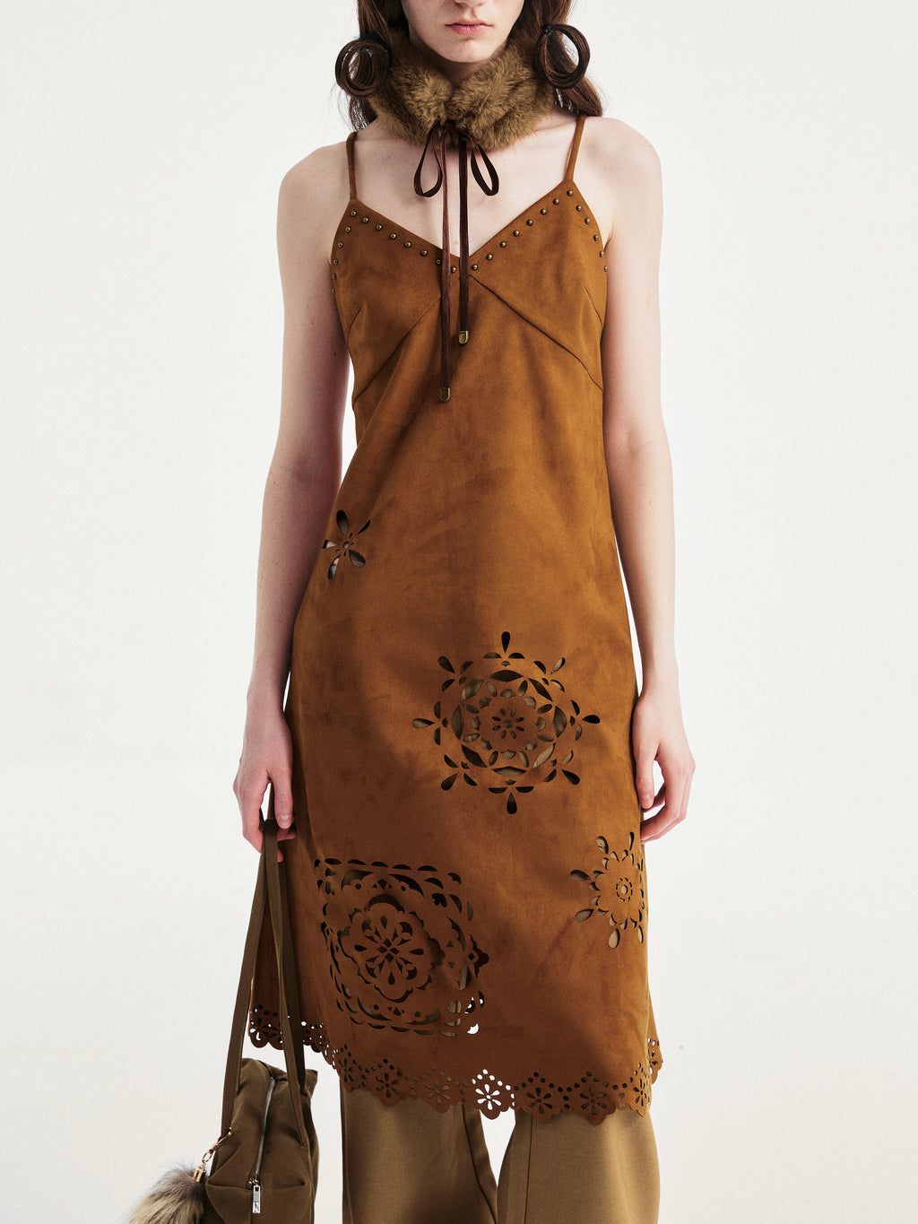 Suede style Dress