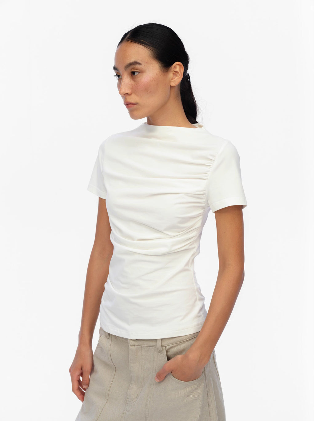 Soft material basic T-Shirt