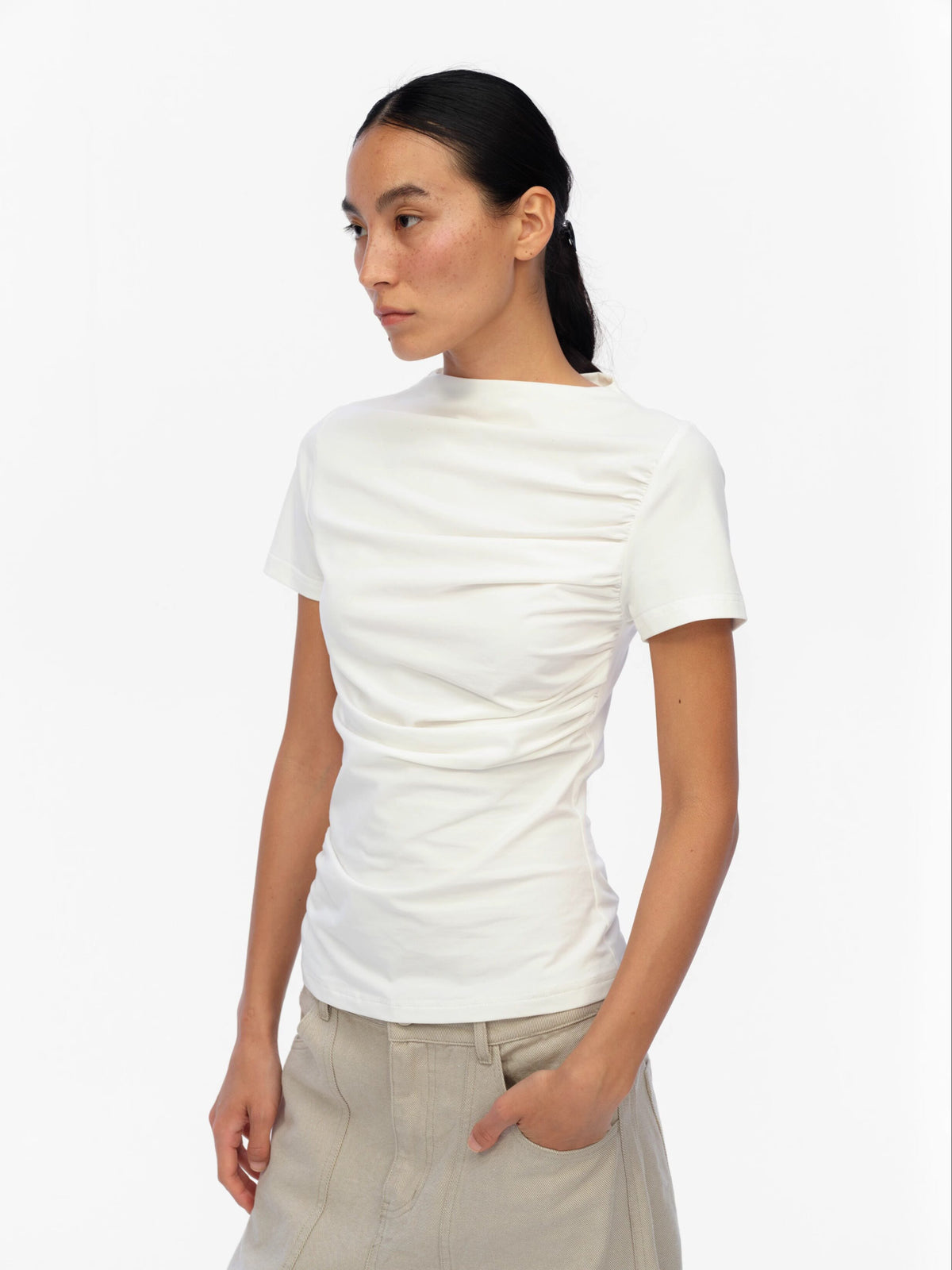 Soft material basic T-Shirt
