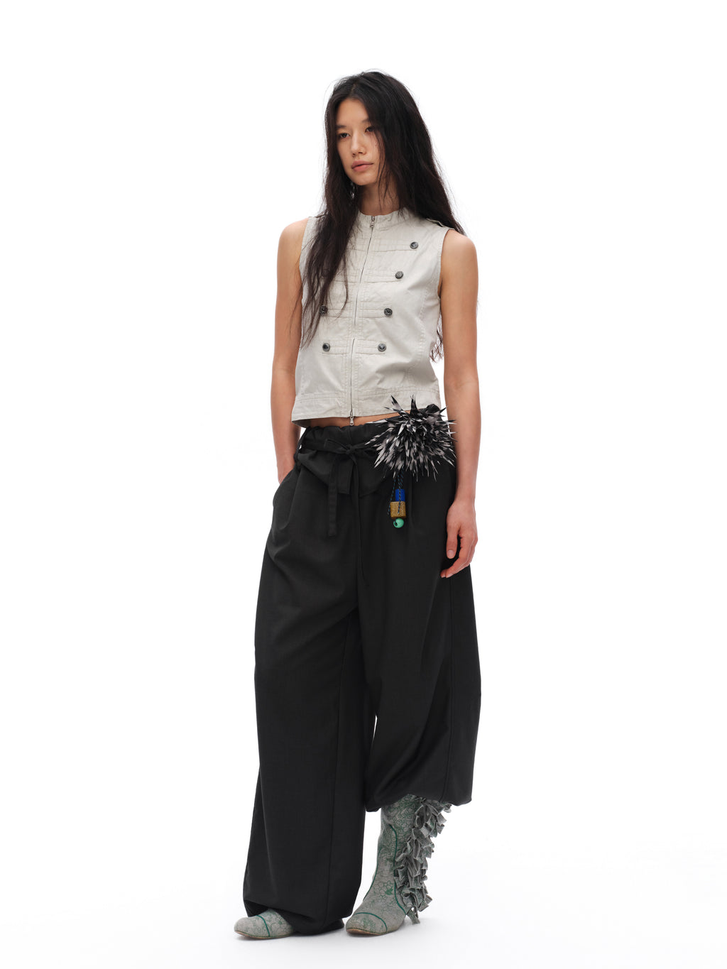 Loose Drapey Samurai Pants