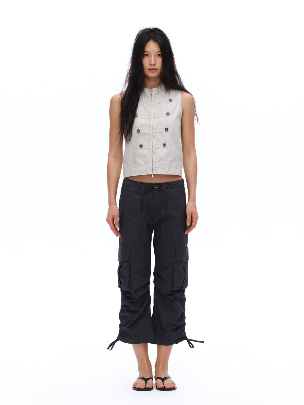 Napoleon style sleeveless jacket