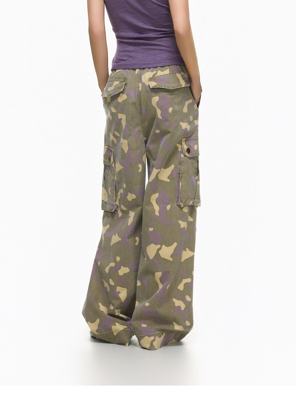 Camo cargo pants