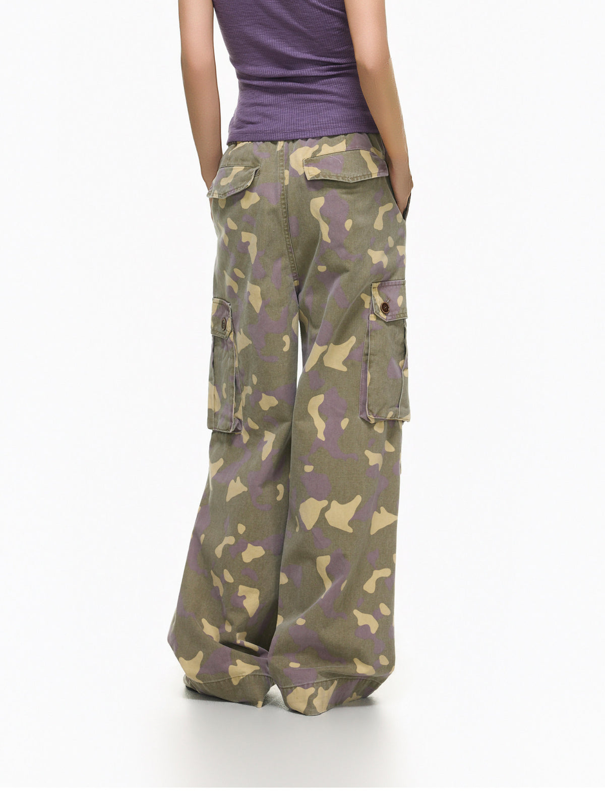 Camo cargo pants