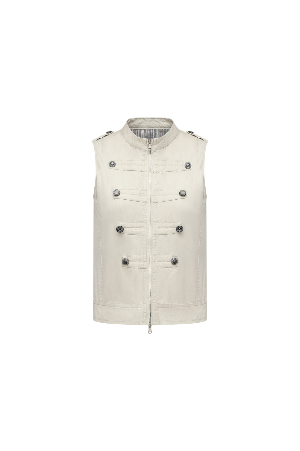 Napoleon style sleeveless jacket
