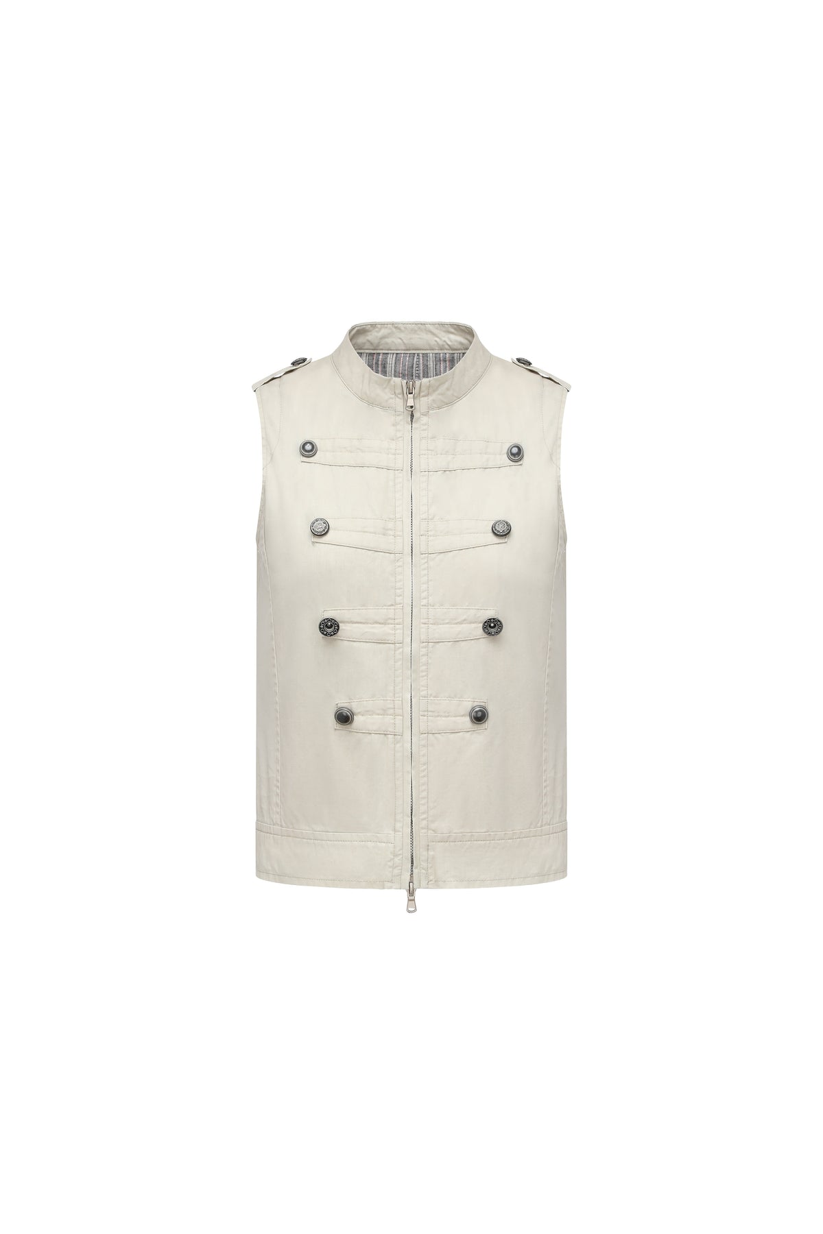 Napoleon style sleeveless jacket