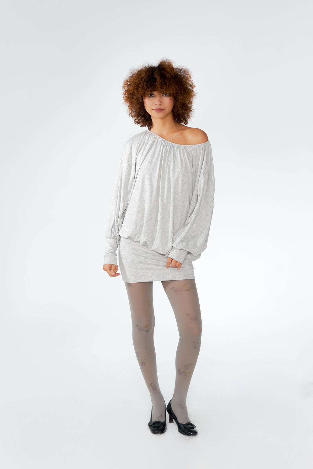 Off-shoulder Mini Dress