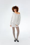 Off-shoulder Mini Dress