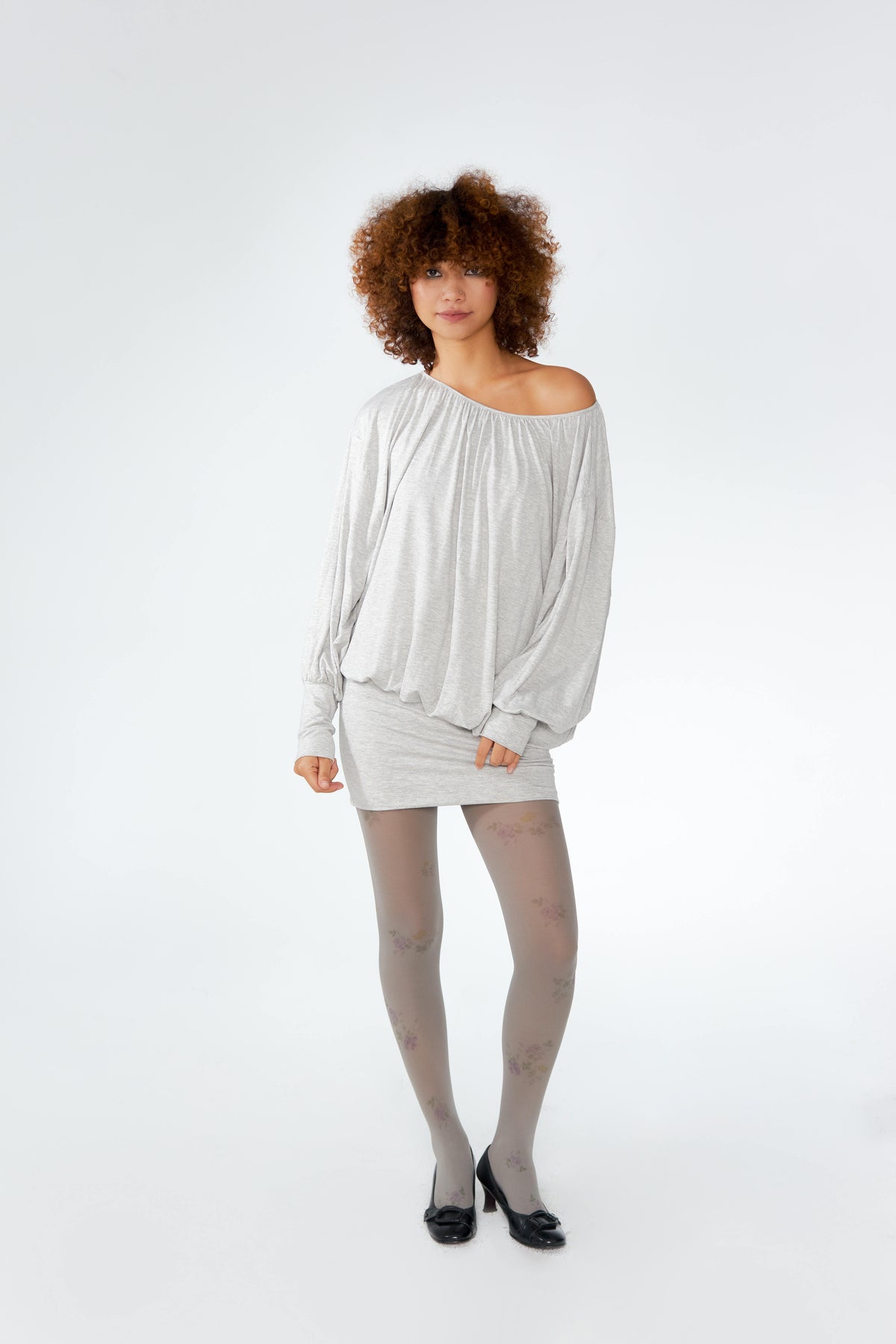 Off-shoulder Mini Dress