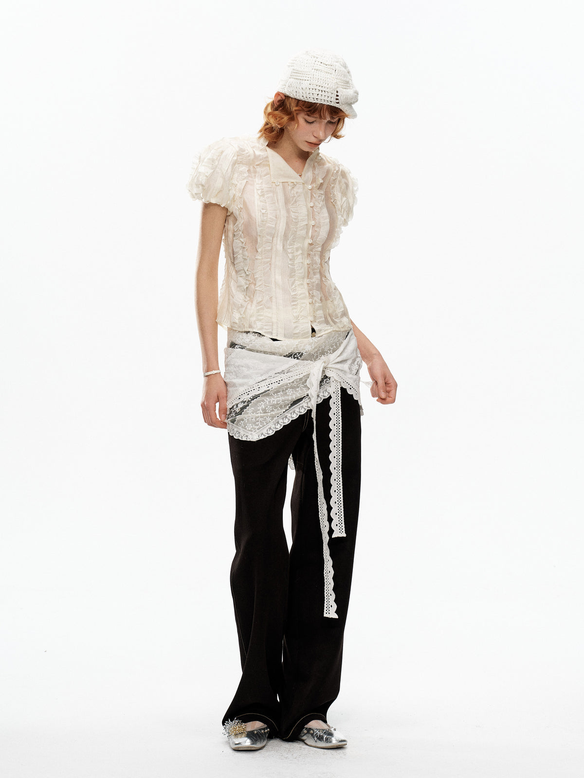 Puff sleeve top