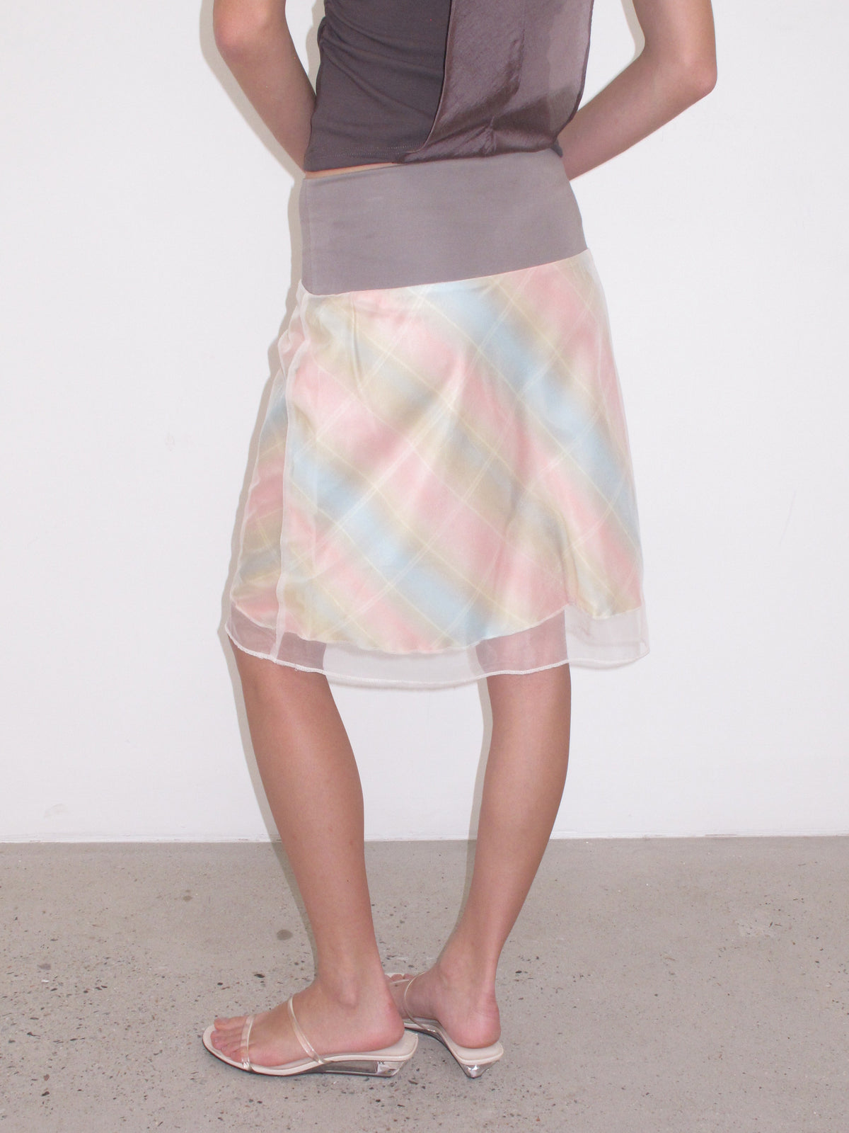 Sheer Mist Colored Skirt