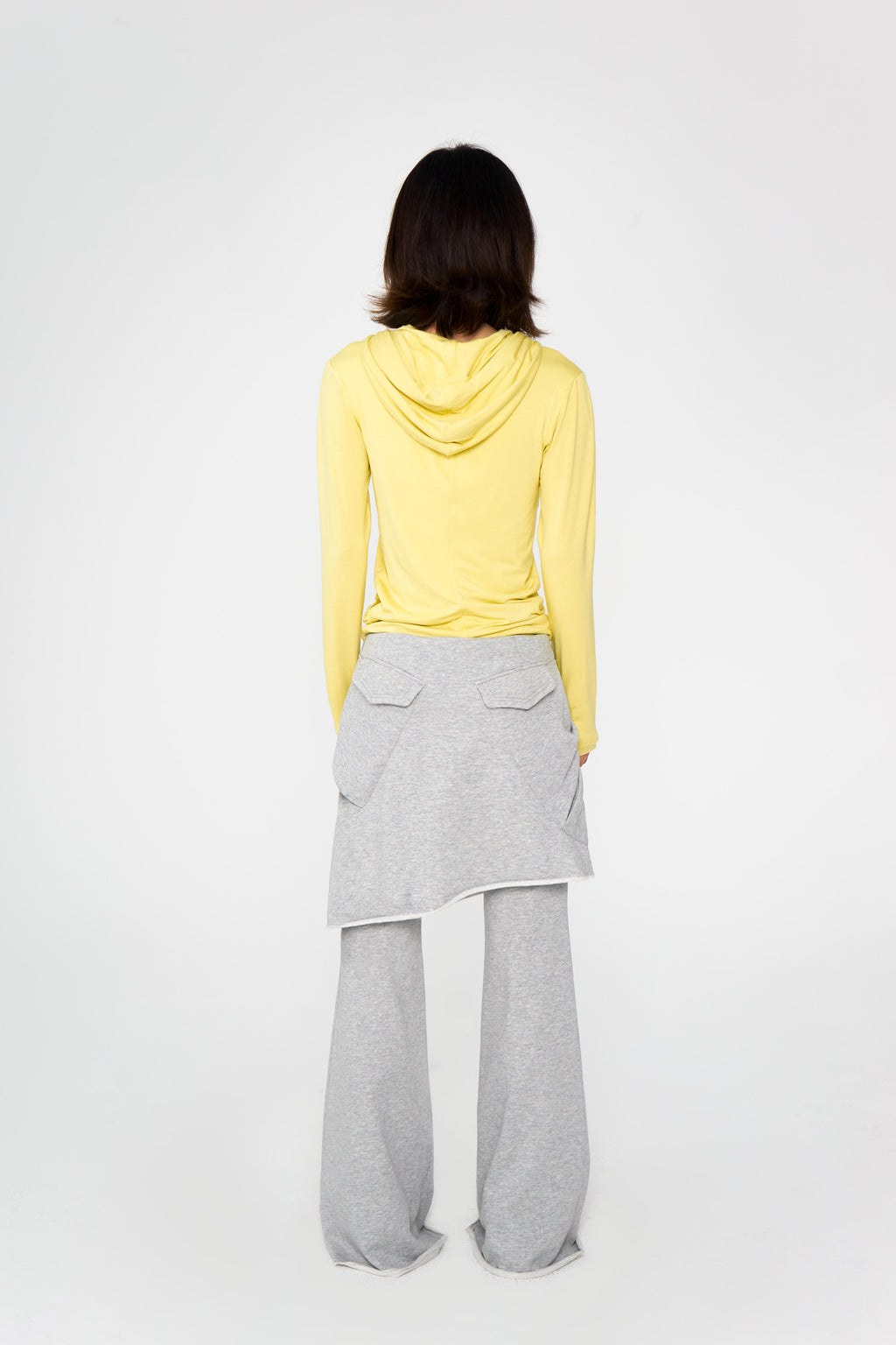Low Waist Sweatpants Skirt