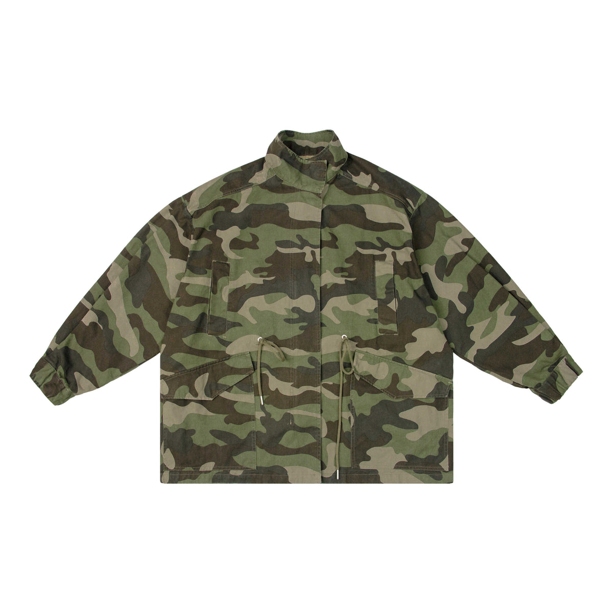 Camouflage cargo jacket