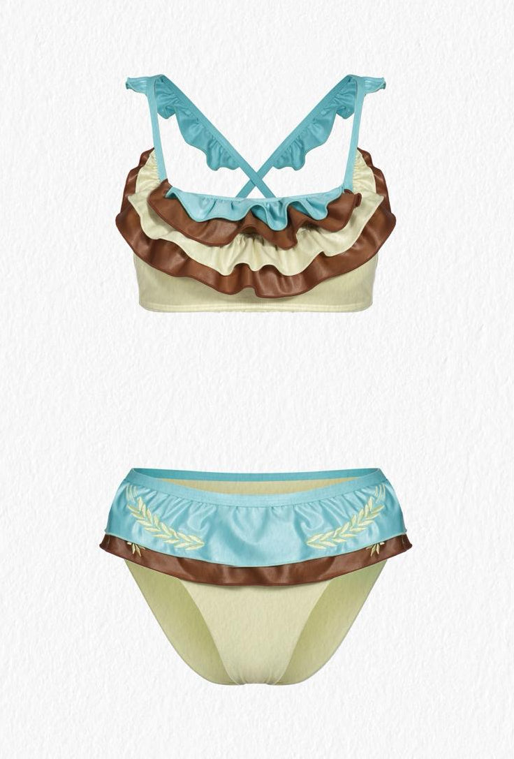 Ruffled Two-Piece Bikini