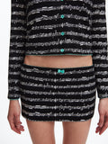 Note print culottes