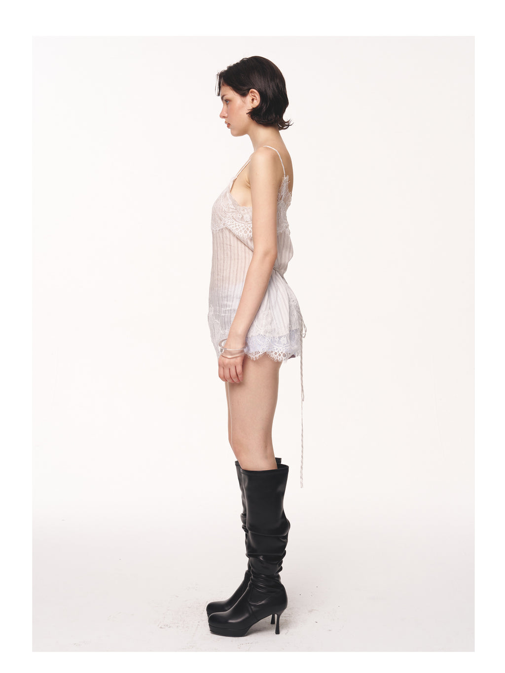 Striped Lace Camisole