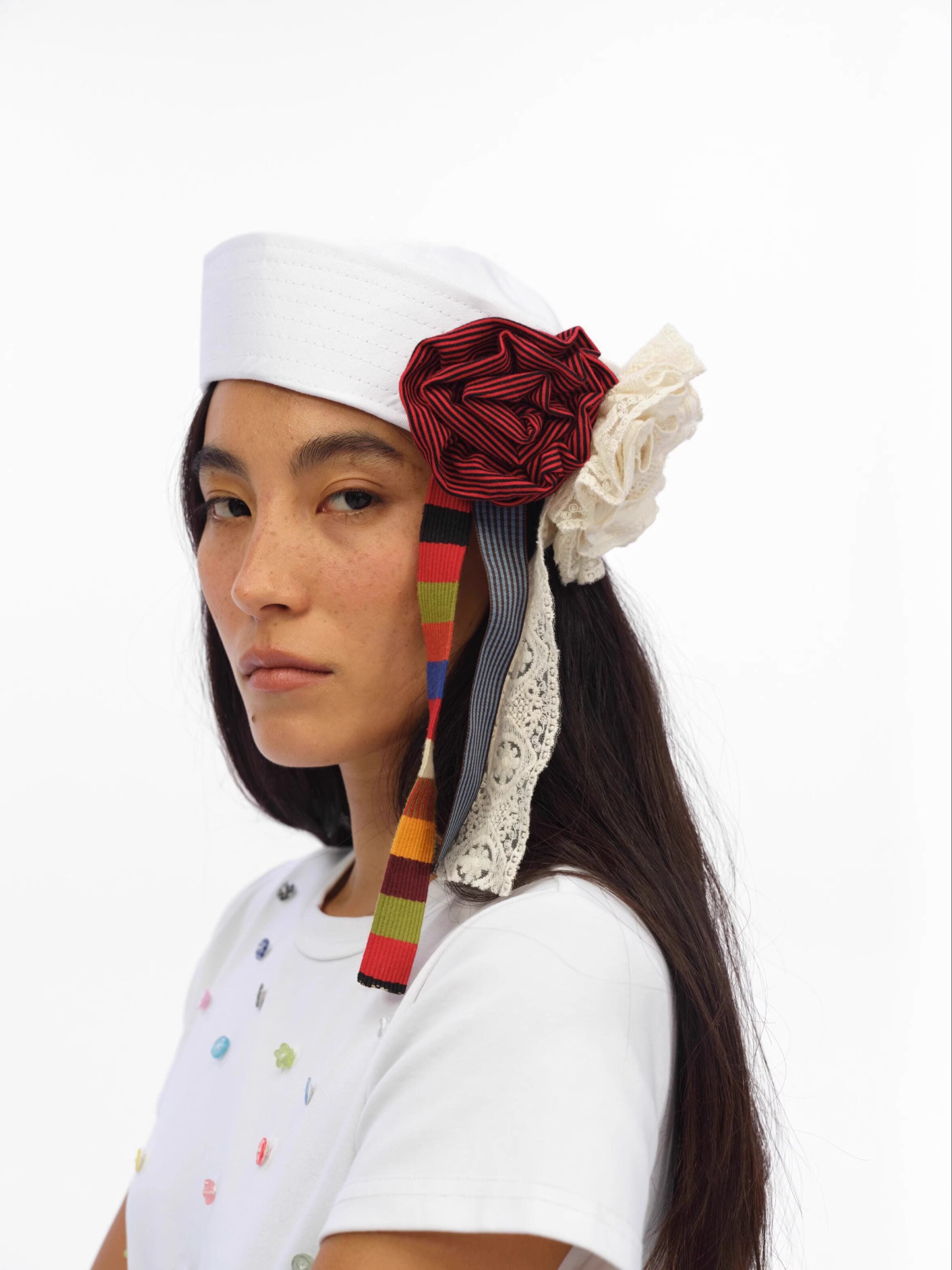 Handmade Series Multi-material brooch