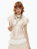 Puff sleeve top