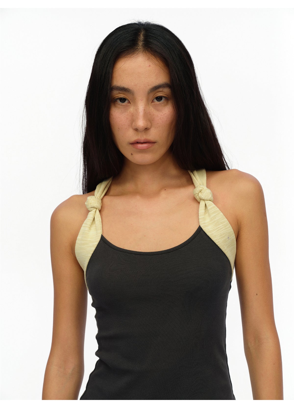 Yellow Cover Milk I-Tank Top