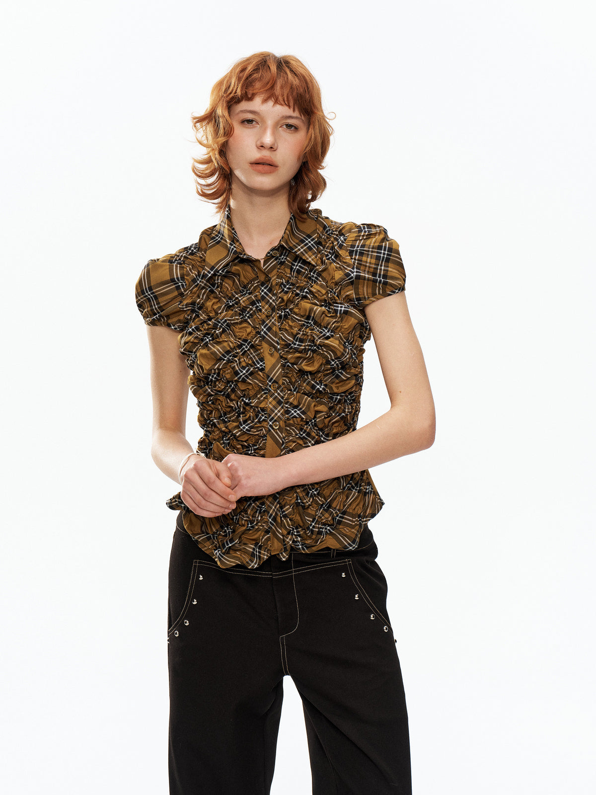 Puff sleeve shirt