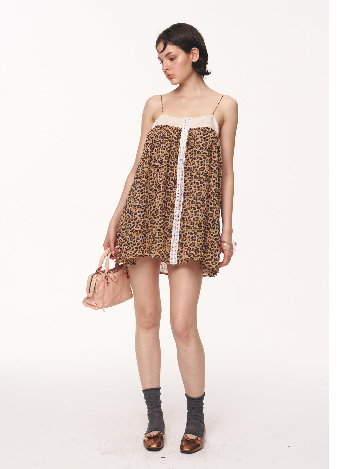 Leopard Chiffon Dress