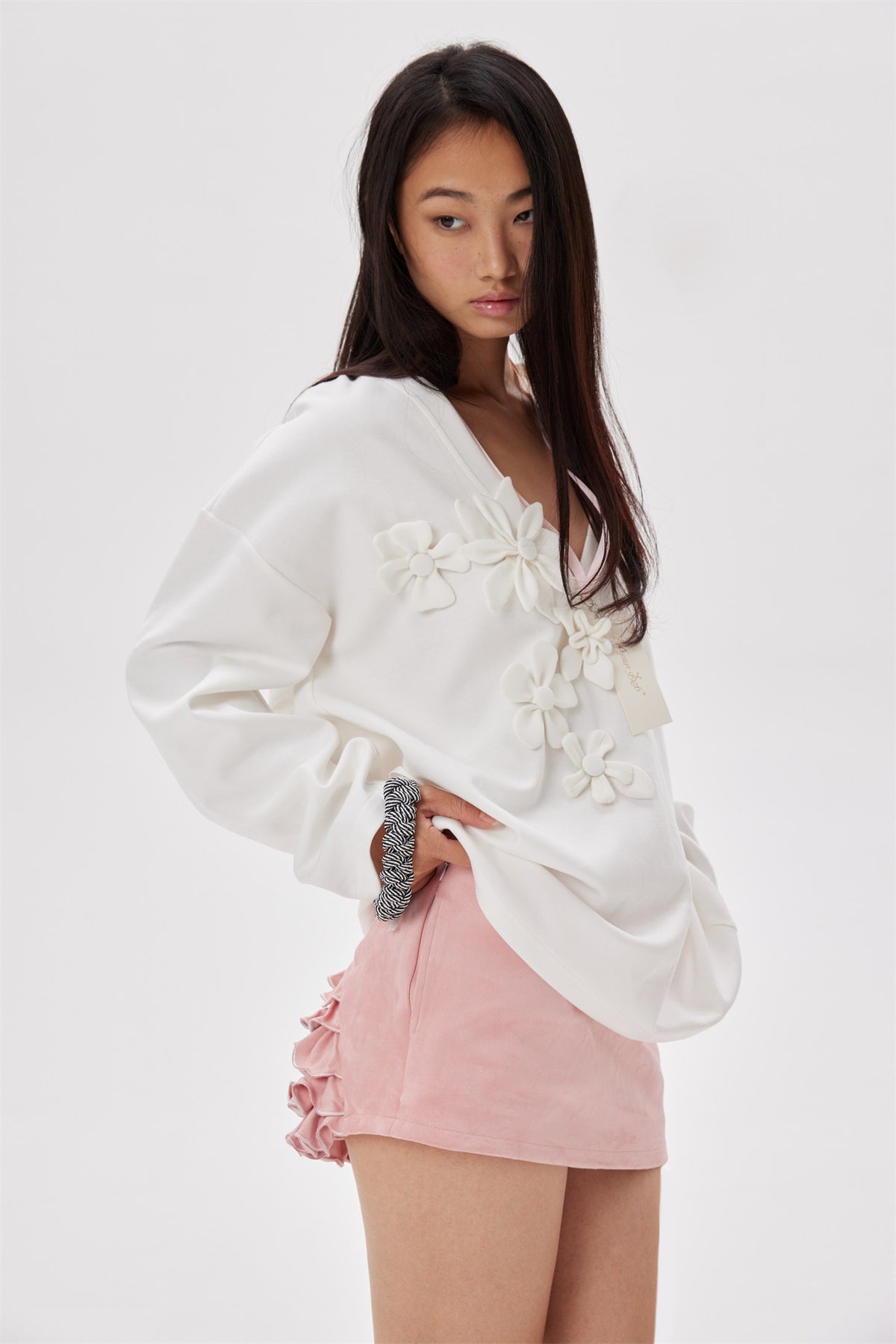 Floral sweatshirt