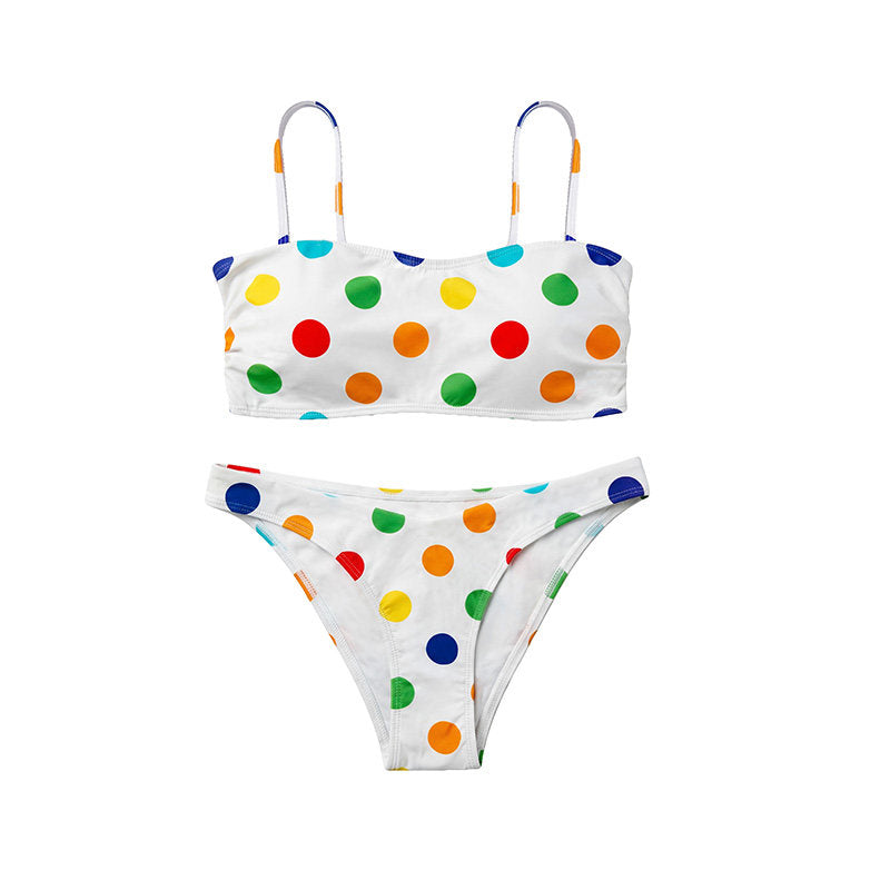 Polka dot bikini set