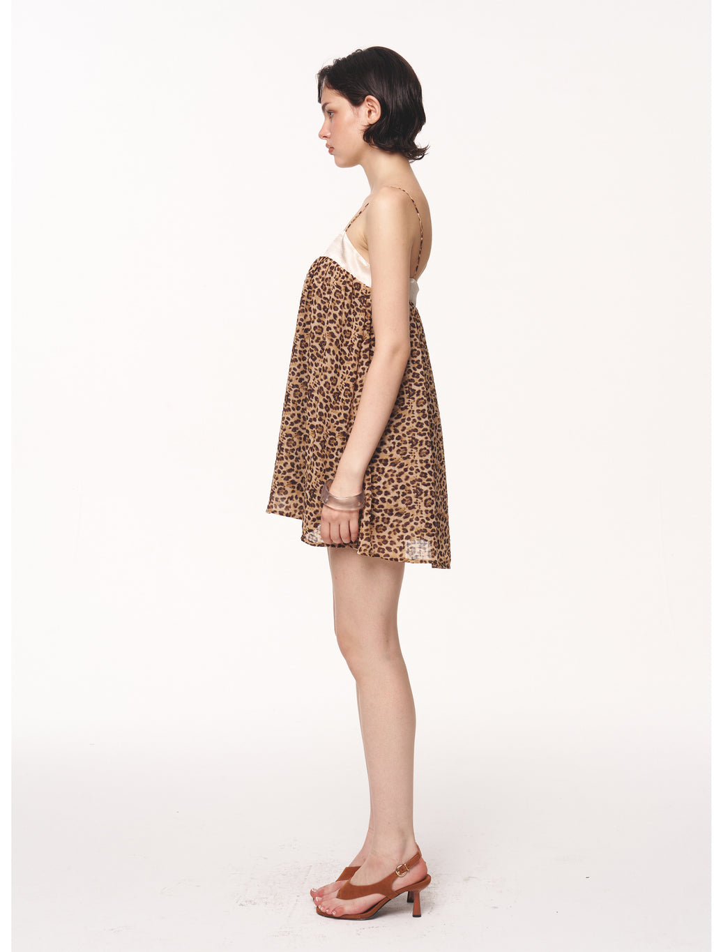 Leopard Chiffon Dress