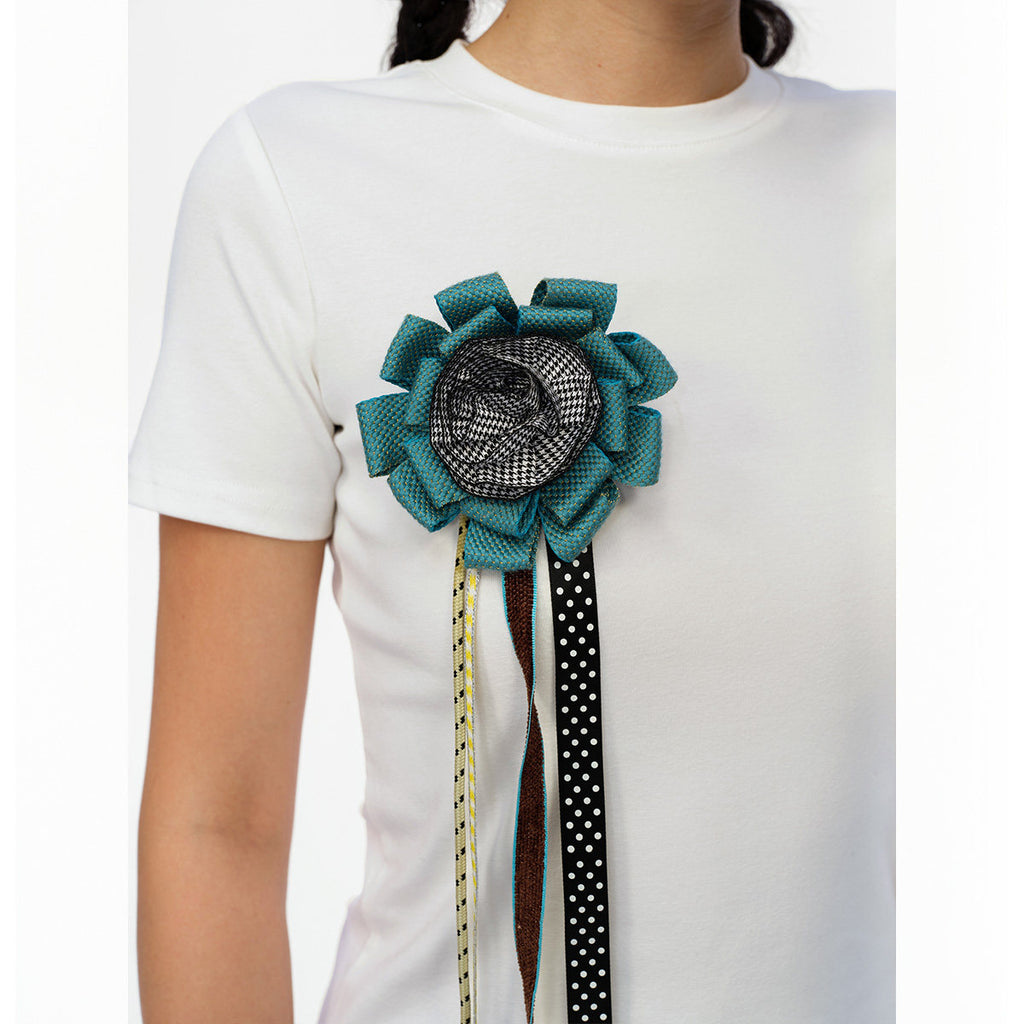 Handmade Series Multi-material brooch