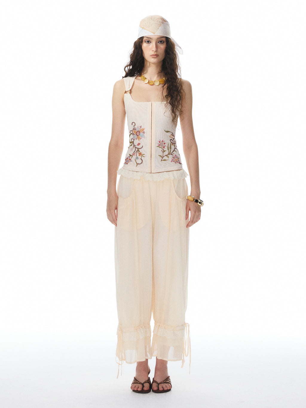 Lantern Lace Pants