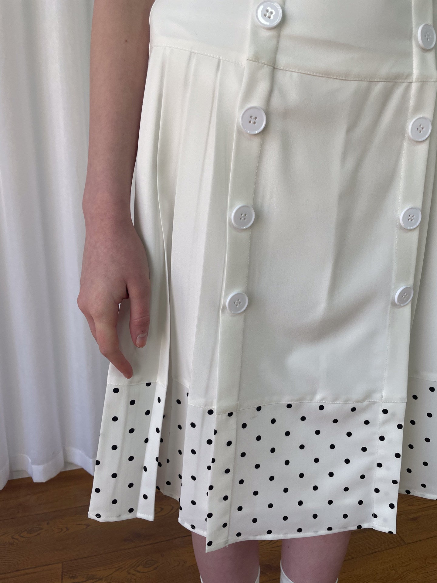Polka dot medium skirt