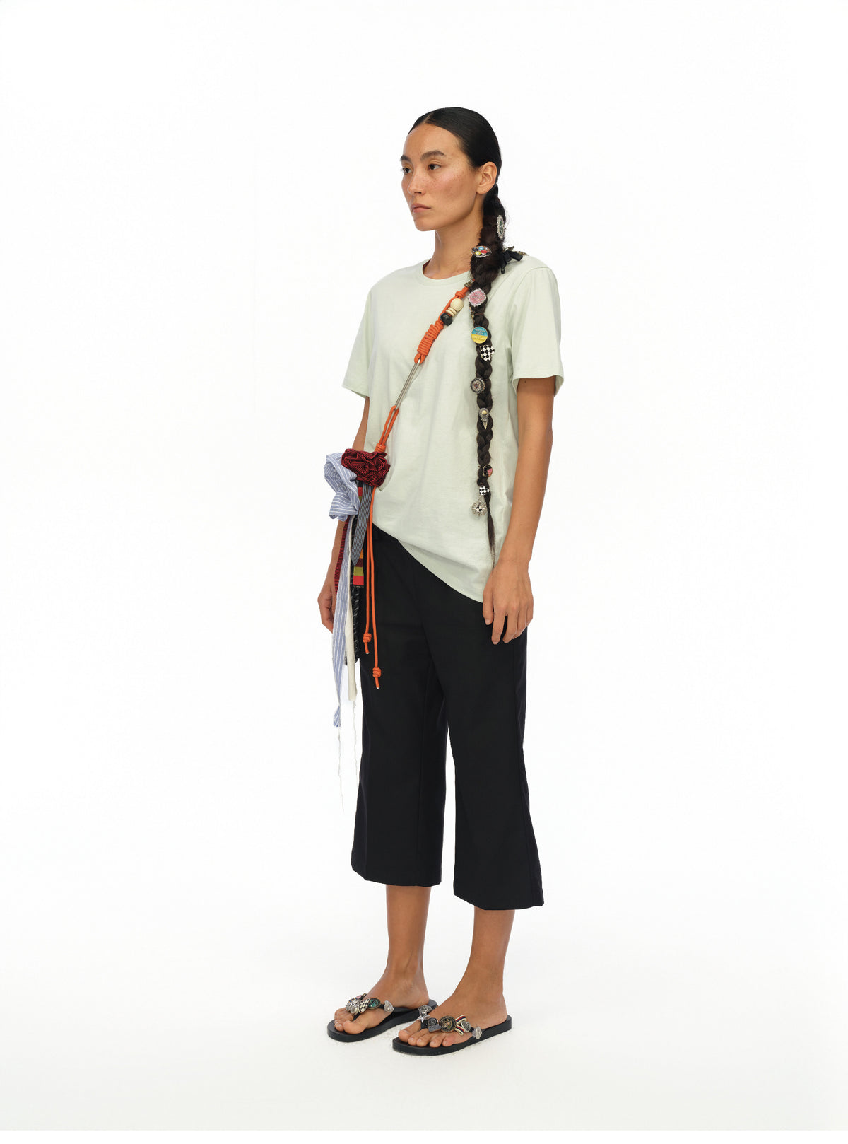 Classic Low-rise Bootcut Trousers