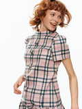 Pink Check Dress