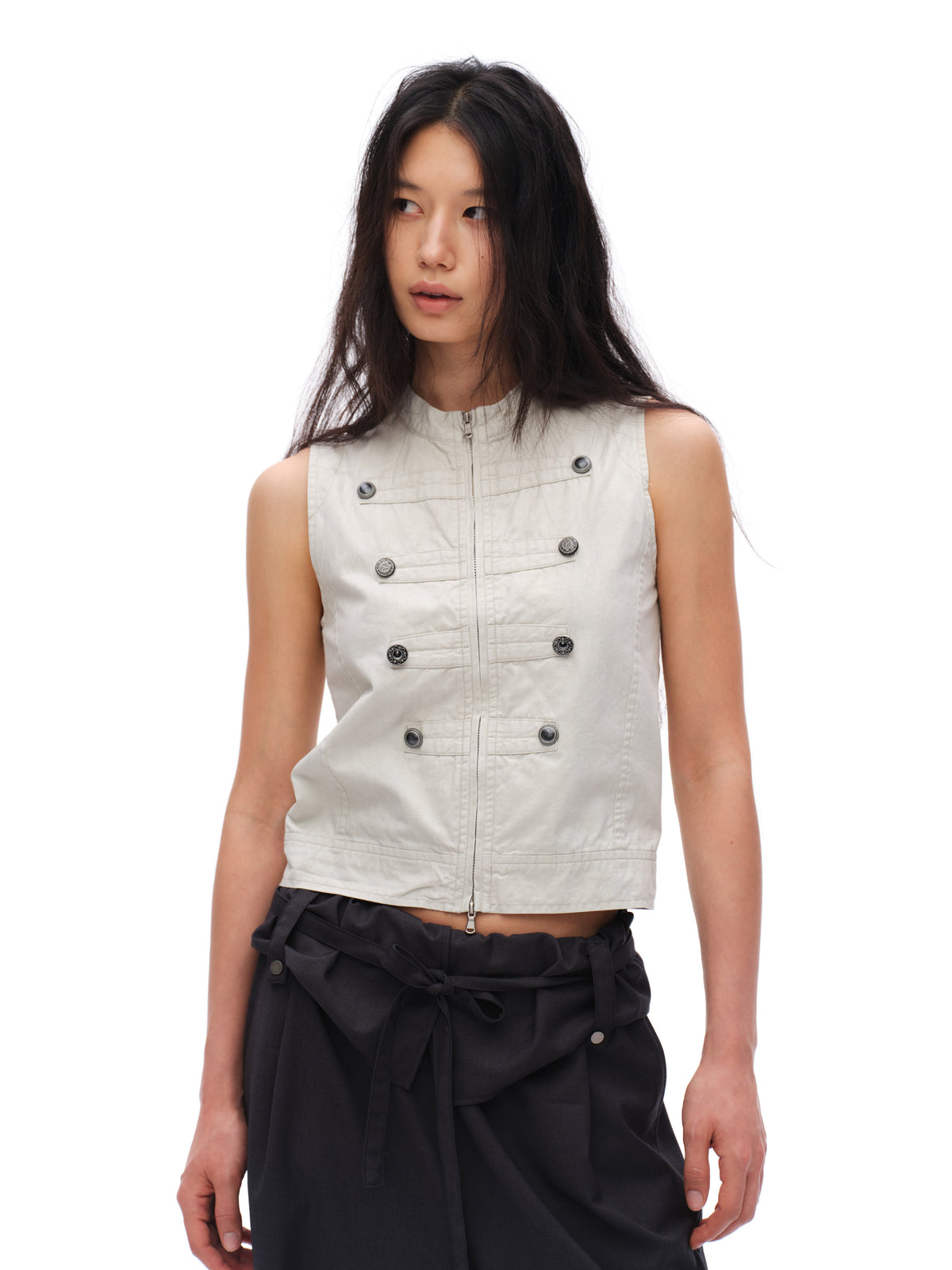 Napoleon style sleeveless jacket