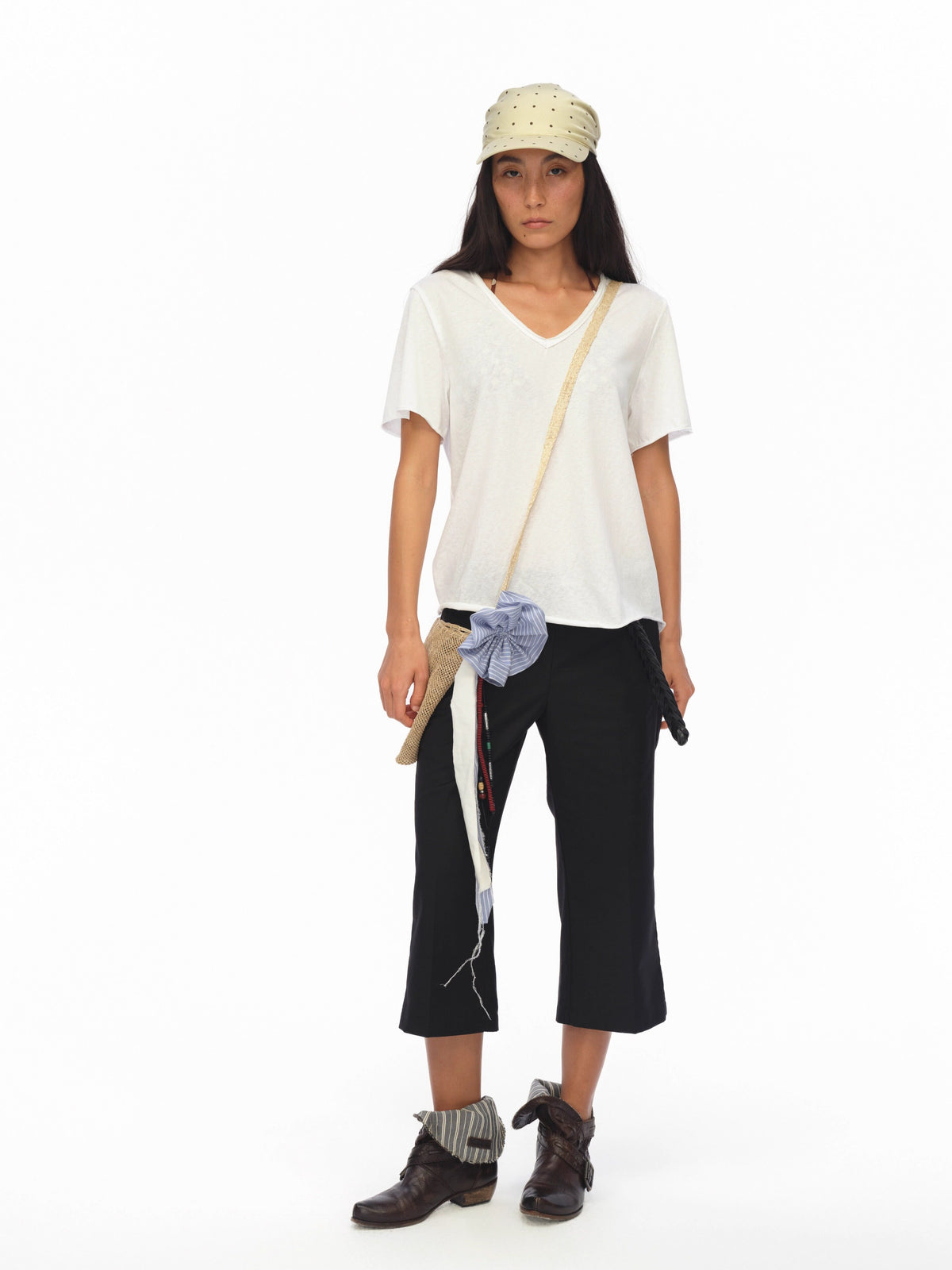 Classic Low-rise Bootcut Trousers