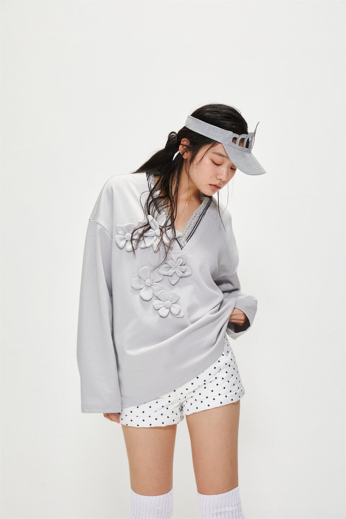 Floral sweatshirt