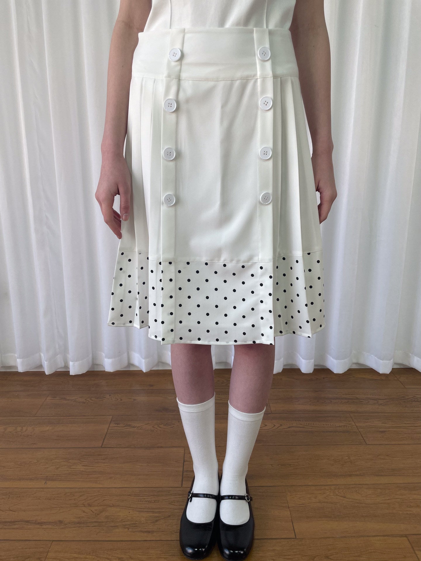 Polka dot medium skirt