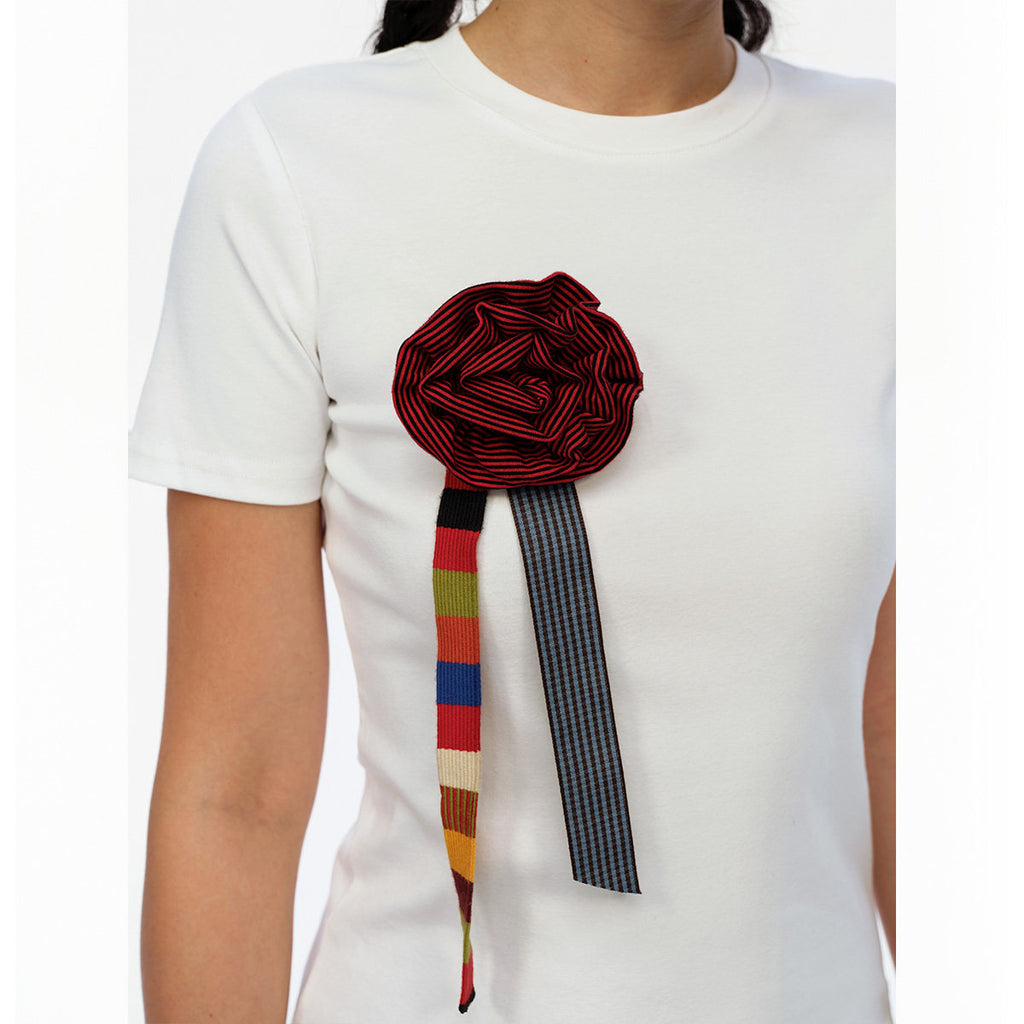 Handmade Series Multi-material brooch