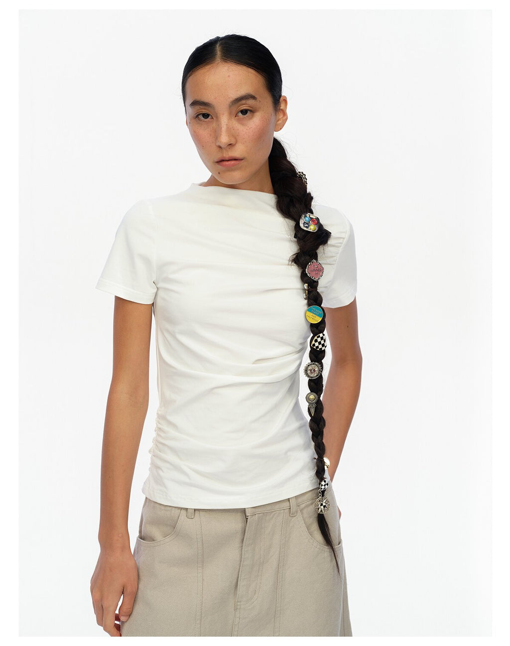 Soft material basic T-Shirt