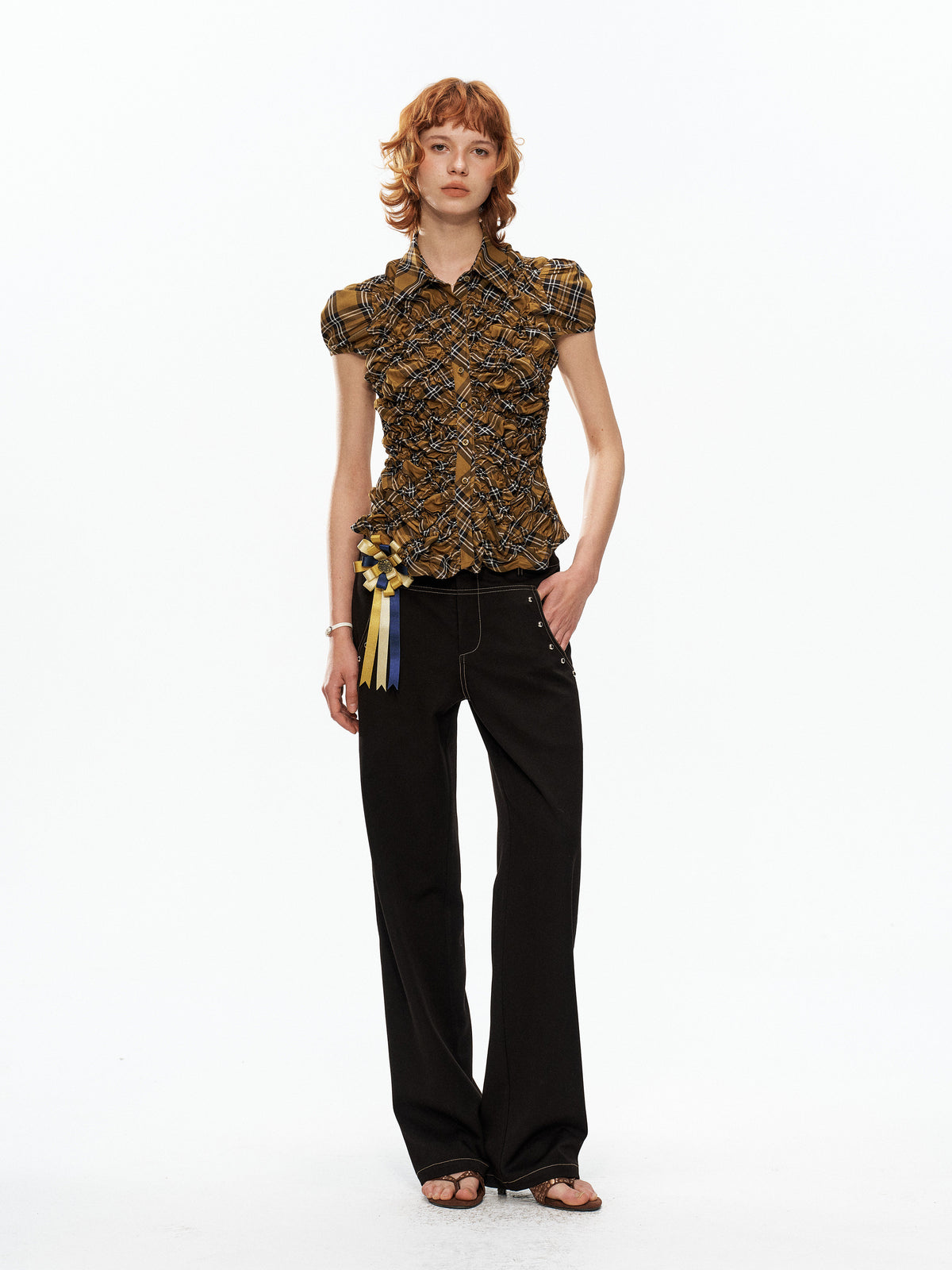 Puff sleeve shirt