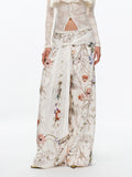 Floral trousers