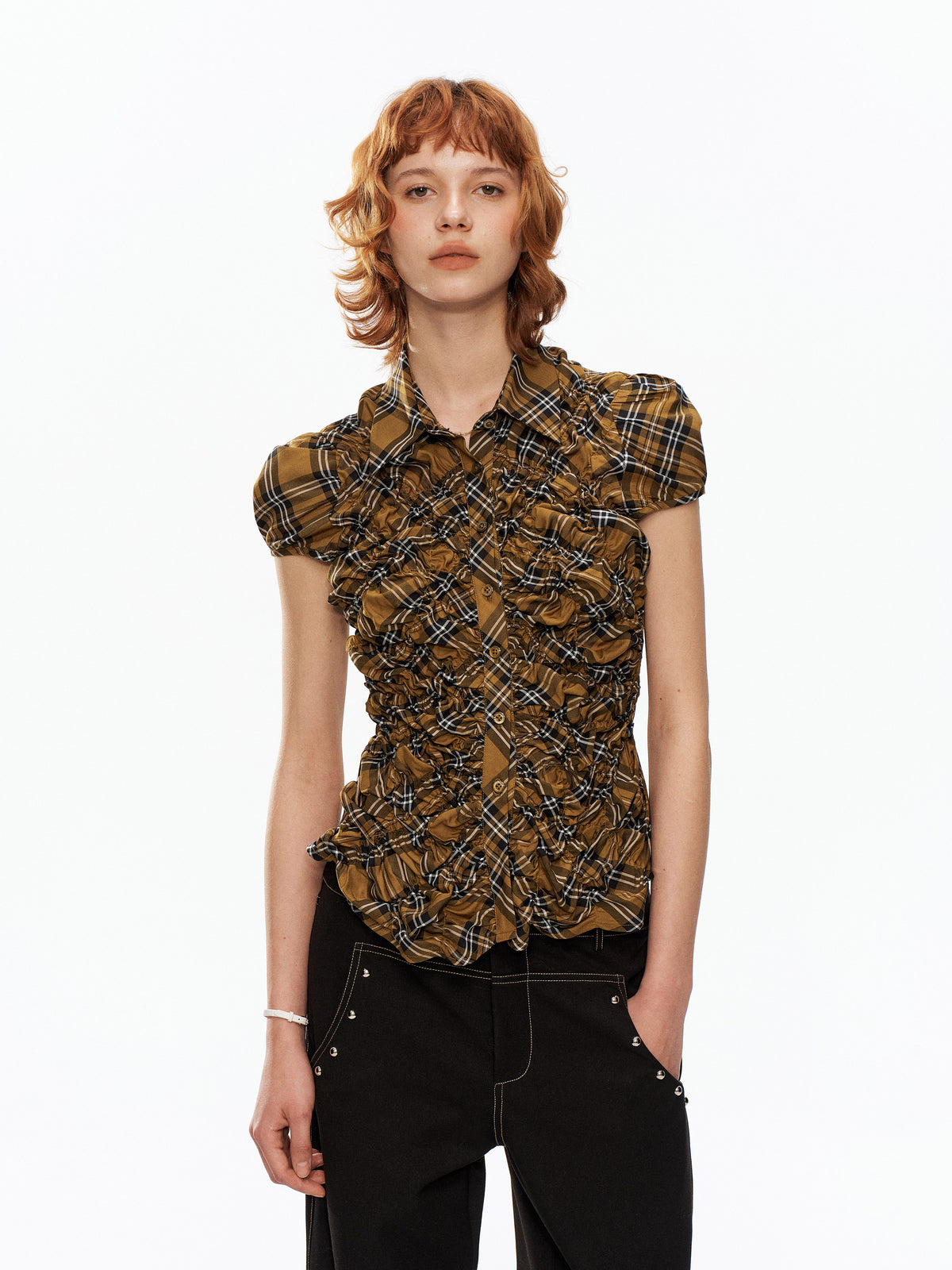 Puff sleeve shirt