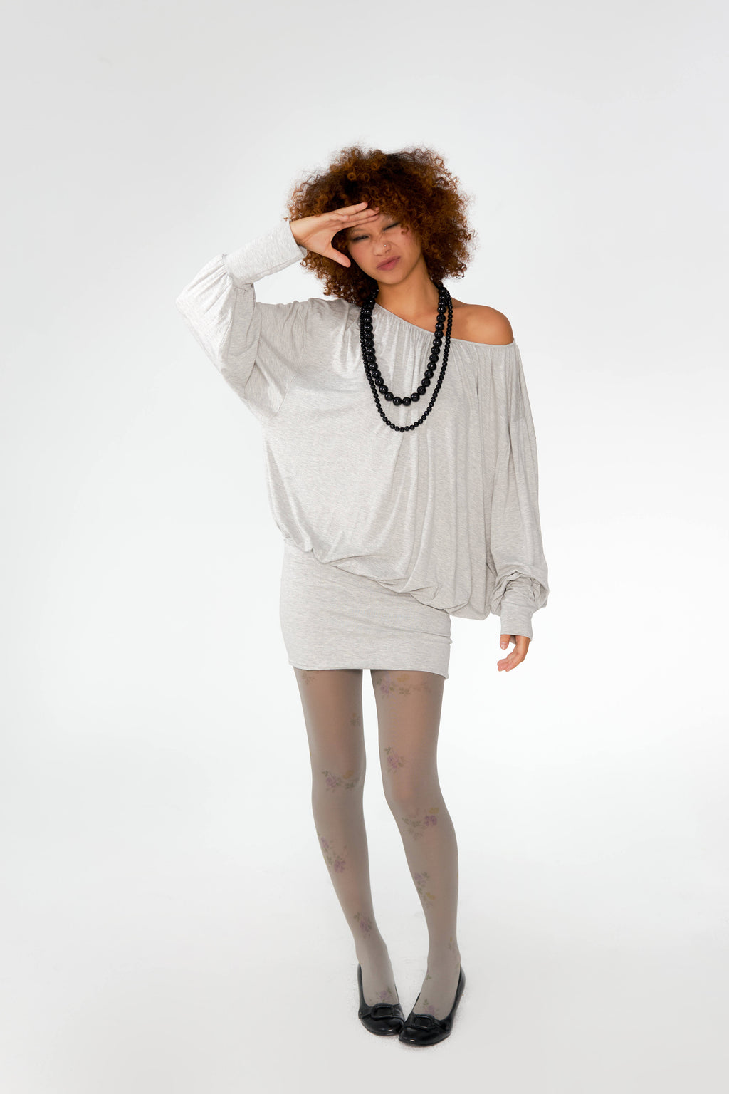 Off-shoulder Mini Dress